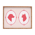 DENY Designs kit cameo Rectangular Tray
