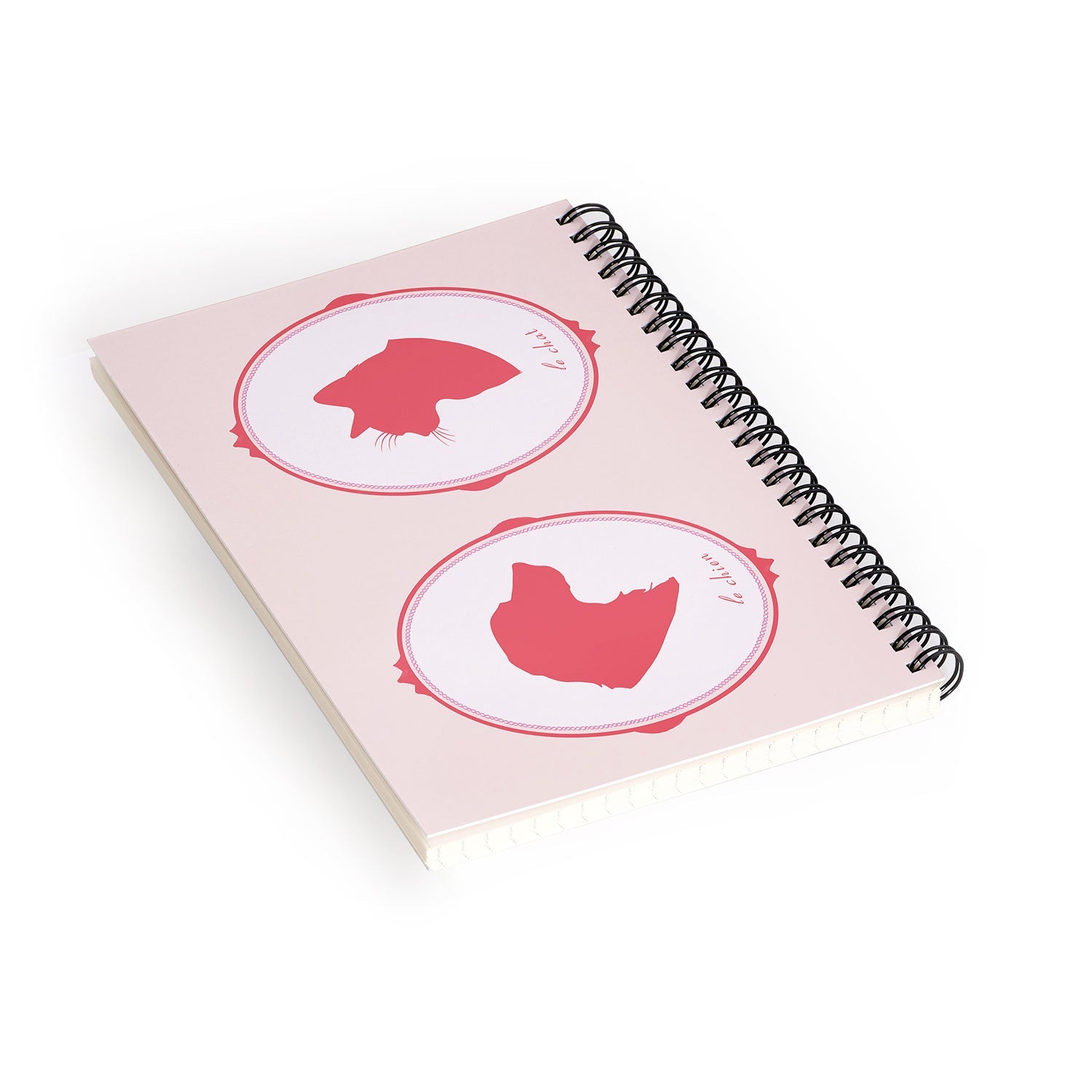 DENY Designs kit cameo Spiral Notebook