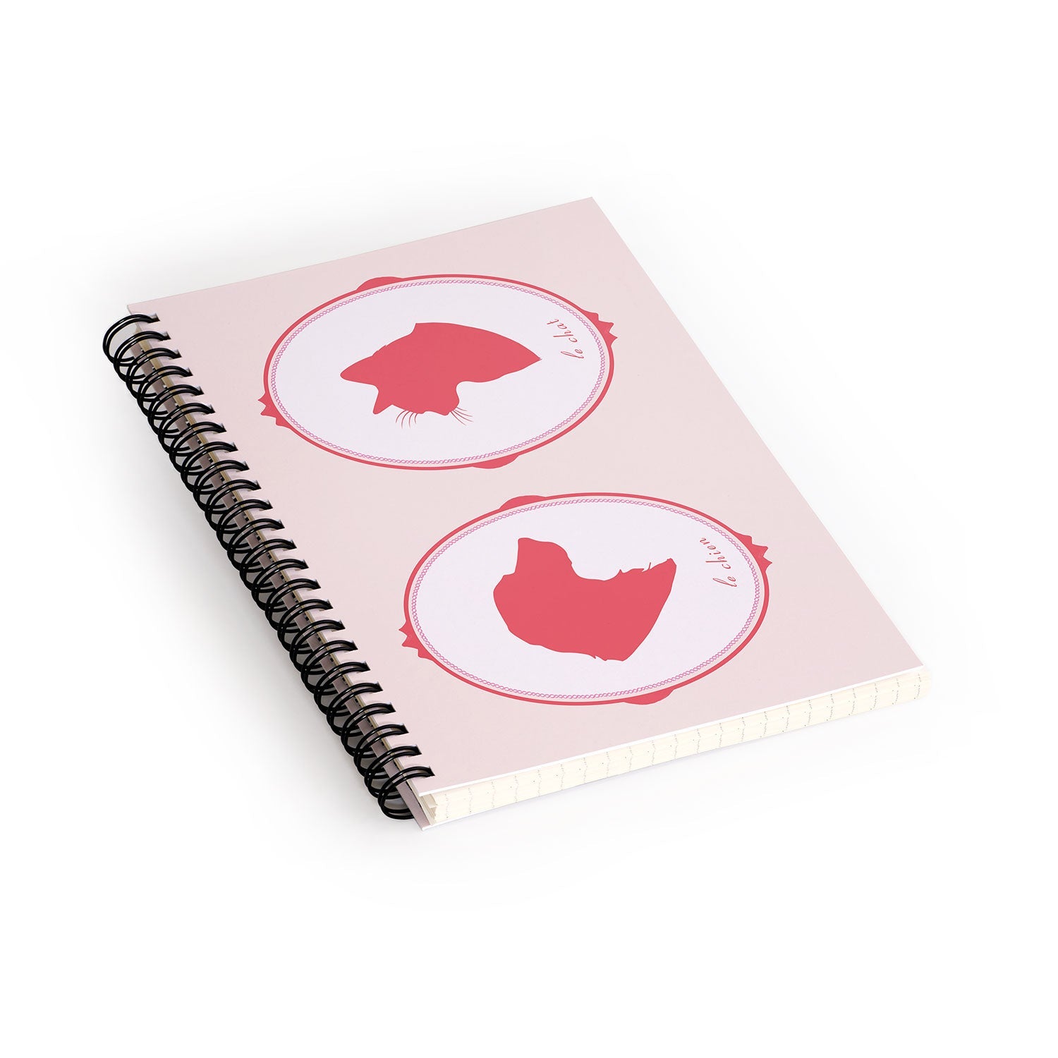 DENY Designs kit cameo Spiral Notebook