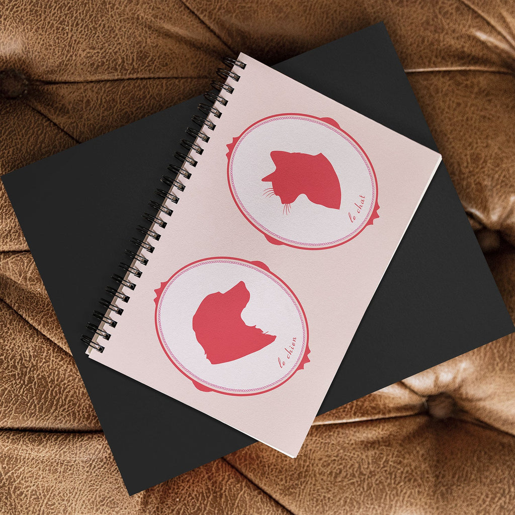DENY Designs kit cameo Spiral Notebook