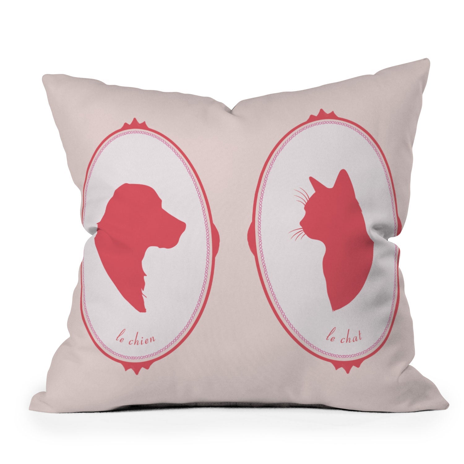 DENY Designs kit cameo Throw Pillow