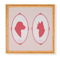 DENY Designs kit cameo Framed Wall Art