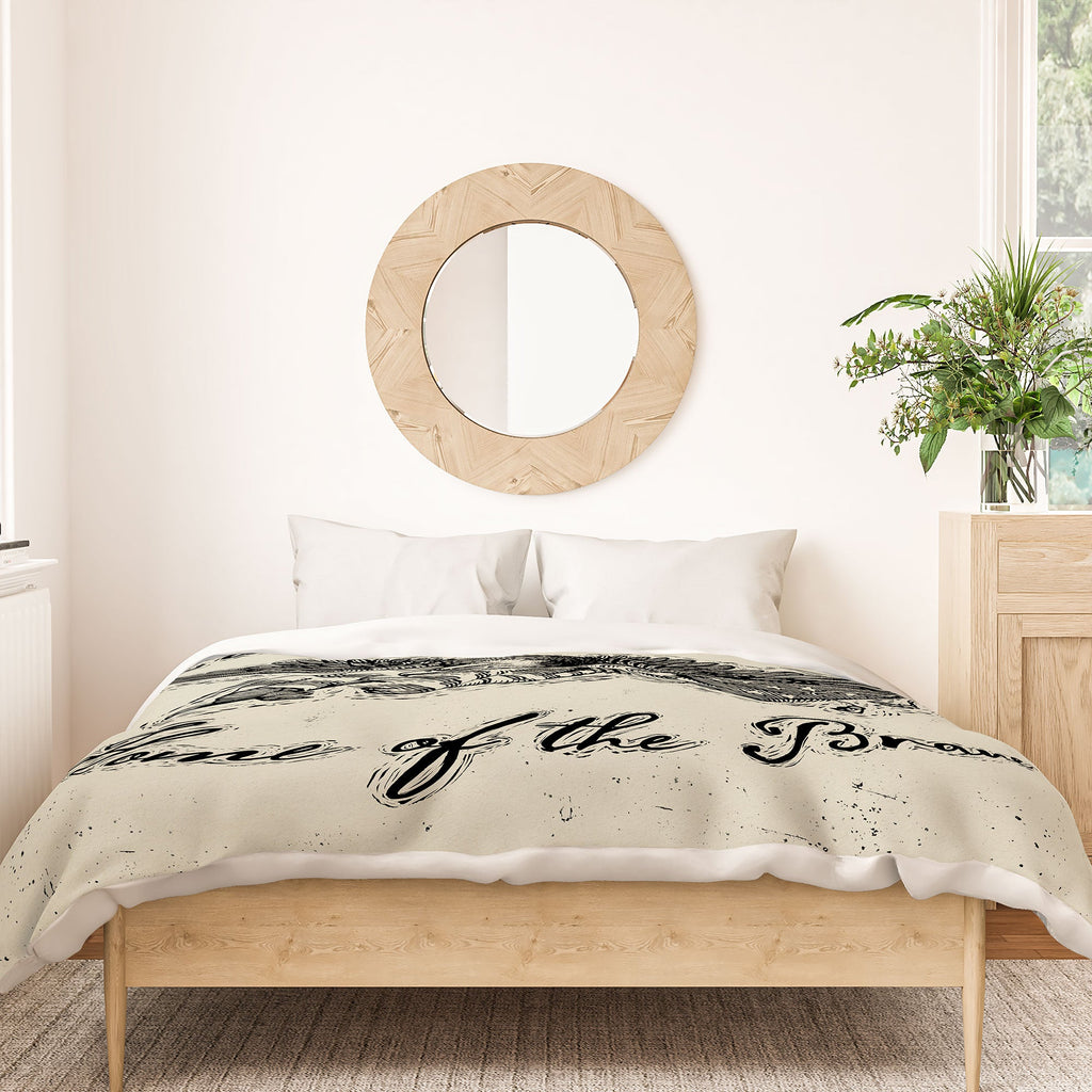 DENY Designs Land of the Free Eagle Duvet Cover