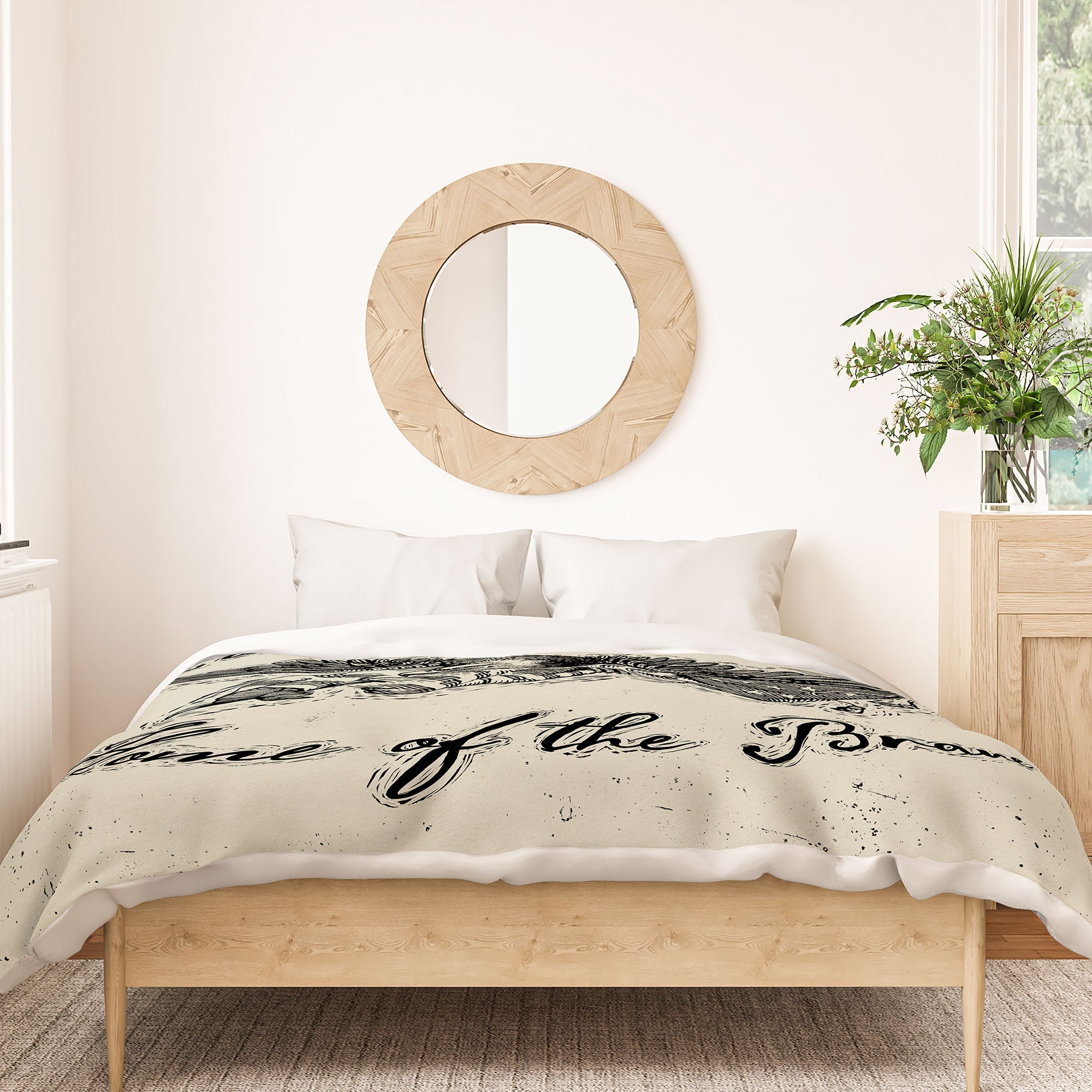 DENY Designs Land of the Free Eagle Duvet Cover