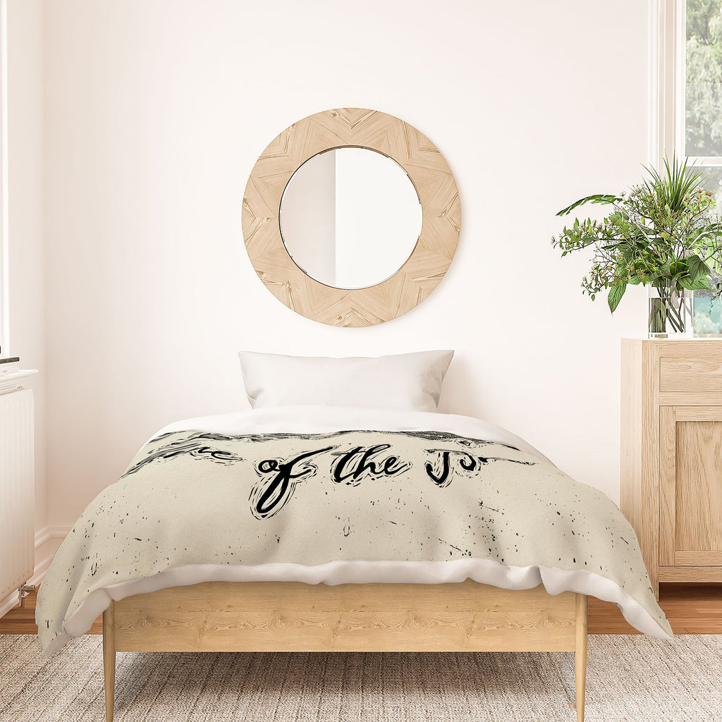 DENY Designs Land of the Free Eagle Duvet Cover