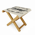 DENY Designs Land of the Free Eagle Folding Stool