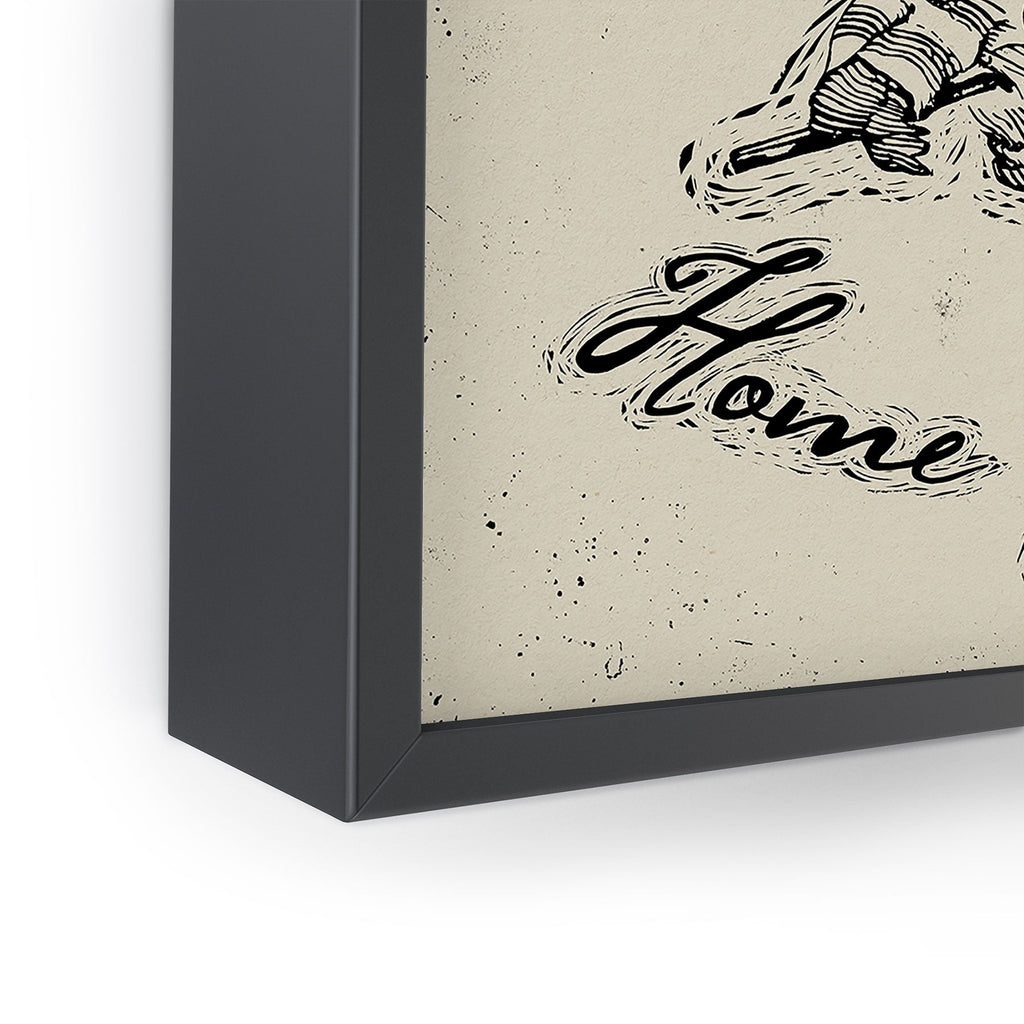 DENY Designs Land of the Free Eagle Framed Mini Art Print