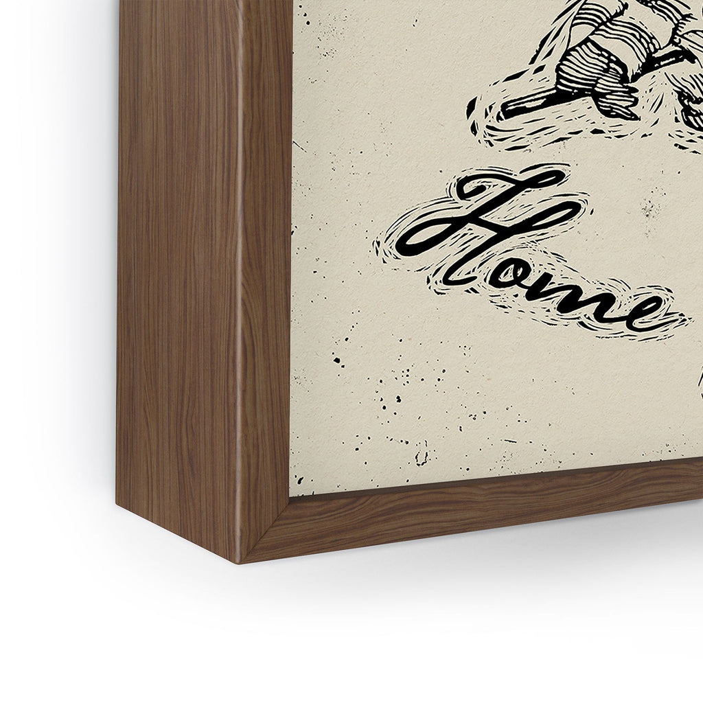 DENY Designs Land of the Free Eagle Framed Mini Art Print