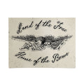DENY Designs Land of the Free Eagle Poster