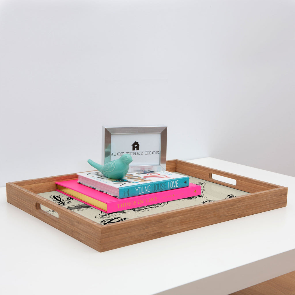 DENY Designs Land of the Free Eagle Rectangular Tray