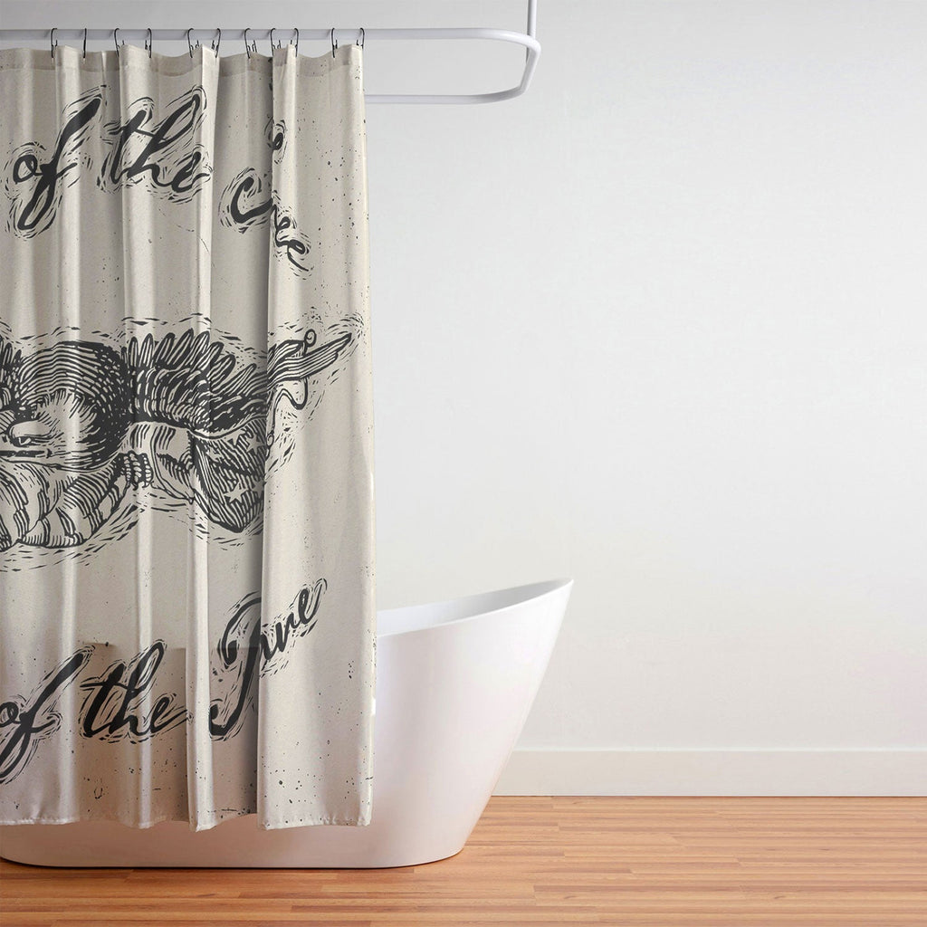 DENY Designs Land of the Free Eagle Shower Curtain