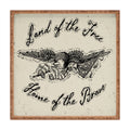 DENY Designs Land of the Free Eagle Square Tray