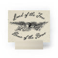DENY Designs Land of the Free Eagle Mini Art Print