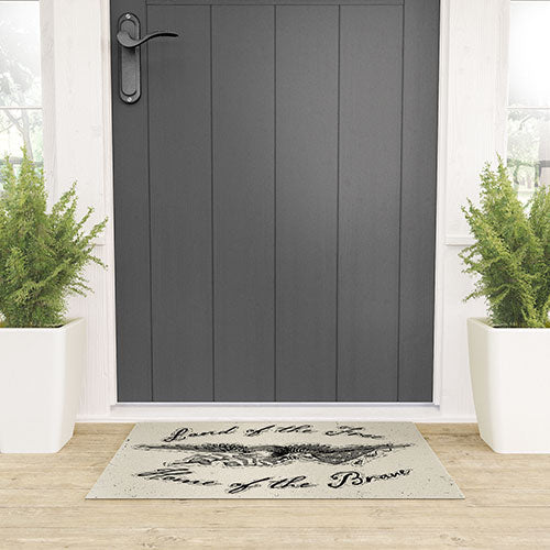 DENY Designs Land of the Free Eagle Welcome Mat