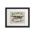 DENY Designs Land of the Free Eagle Framed Art Print