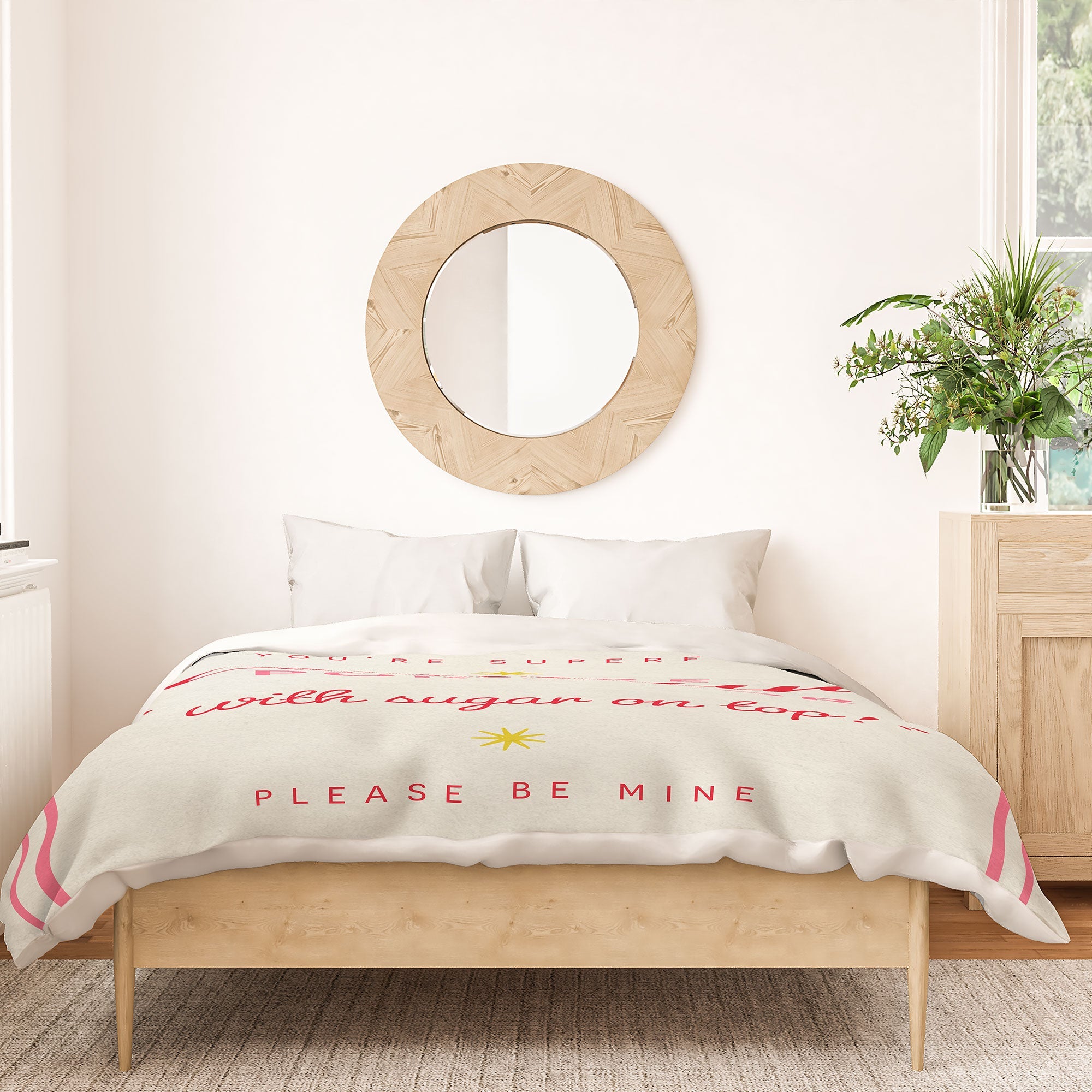 DENY Designs More Amour Duvet Cover