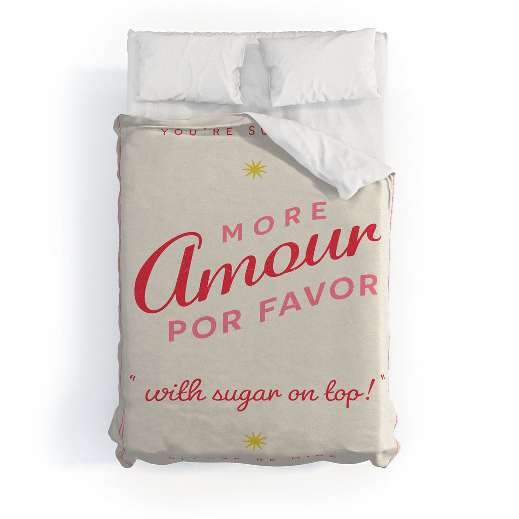 DENY Designs More Amour Duvet Cover