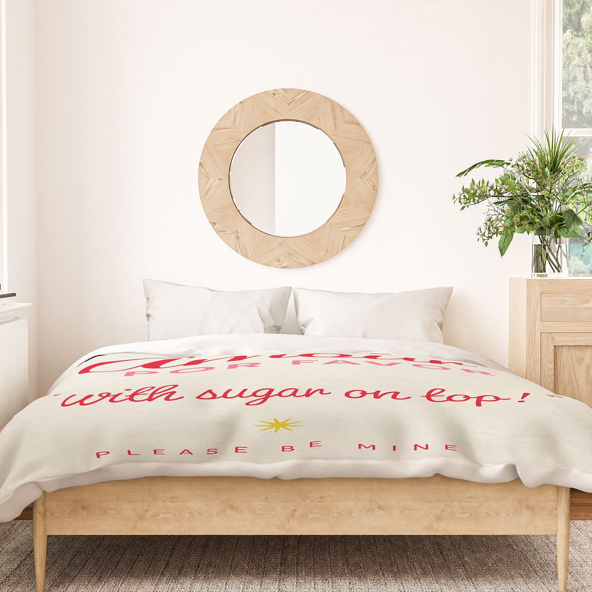 DENY Designs More Amour Duvet Cover