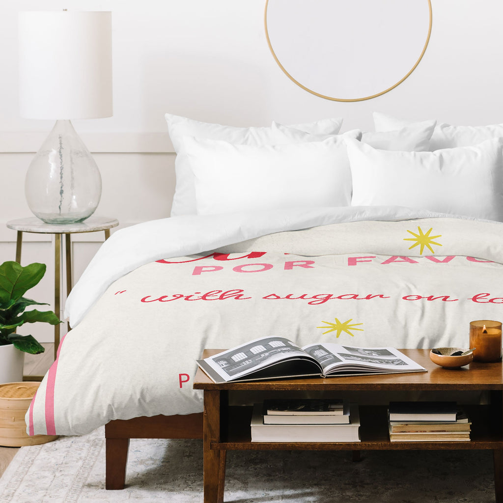 DENY Designs More Amour Duvet Cover