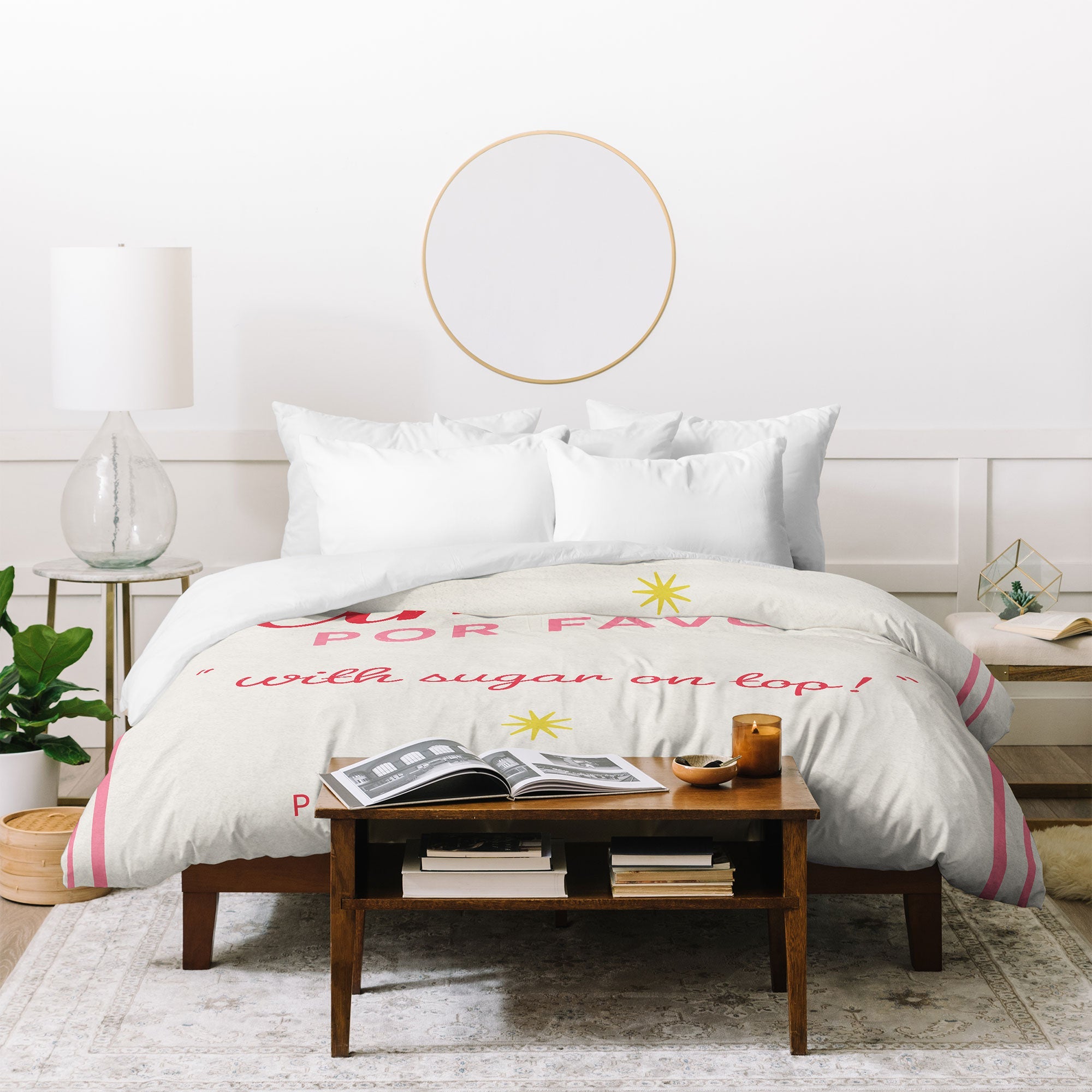DENY Designs More Amour Duvet Cover