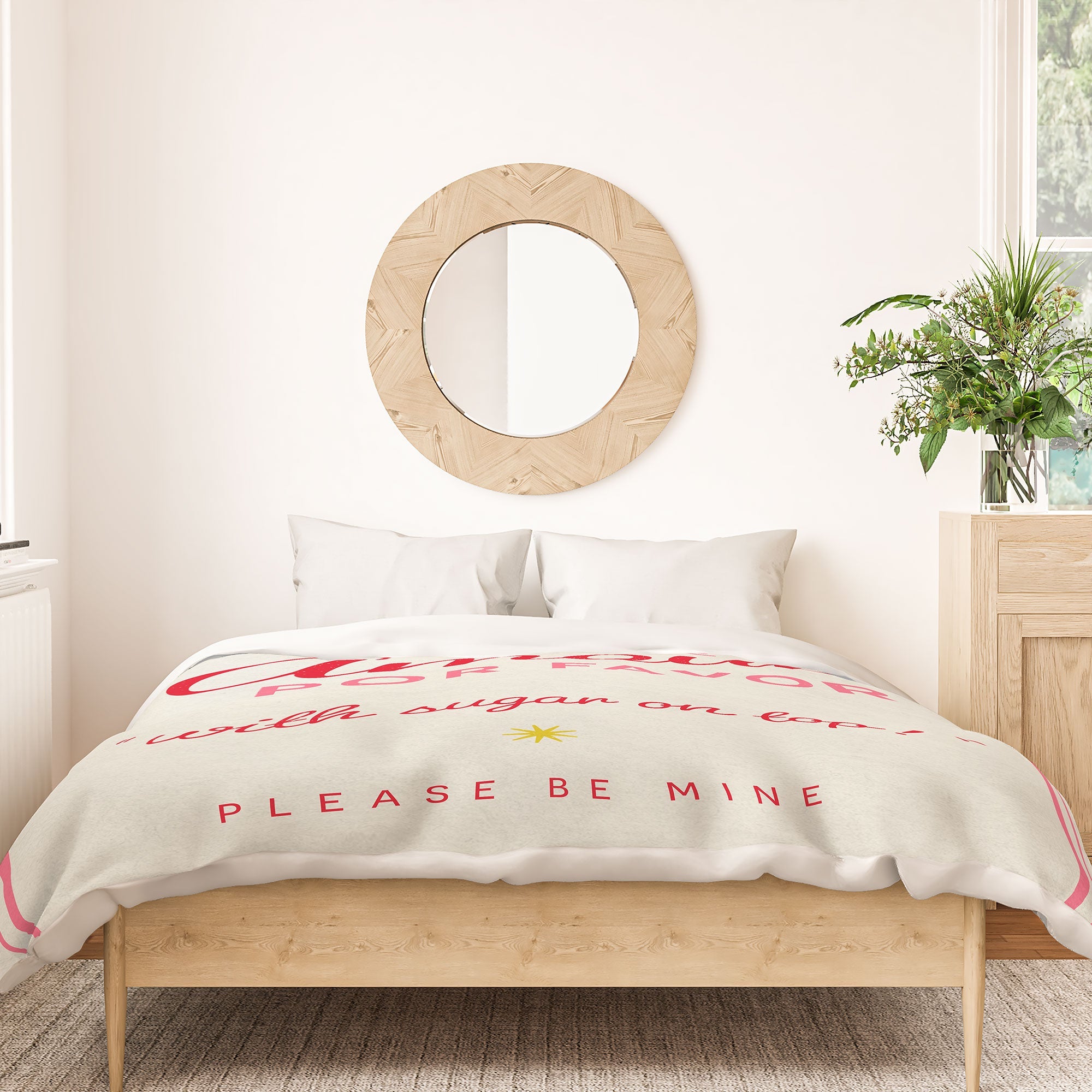 DENY Designs More Amour Duvet Cover