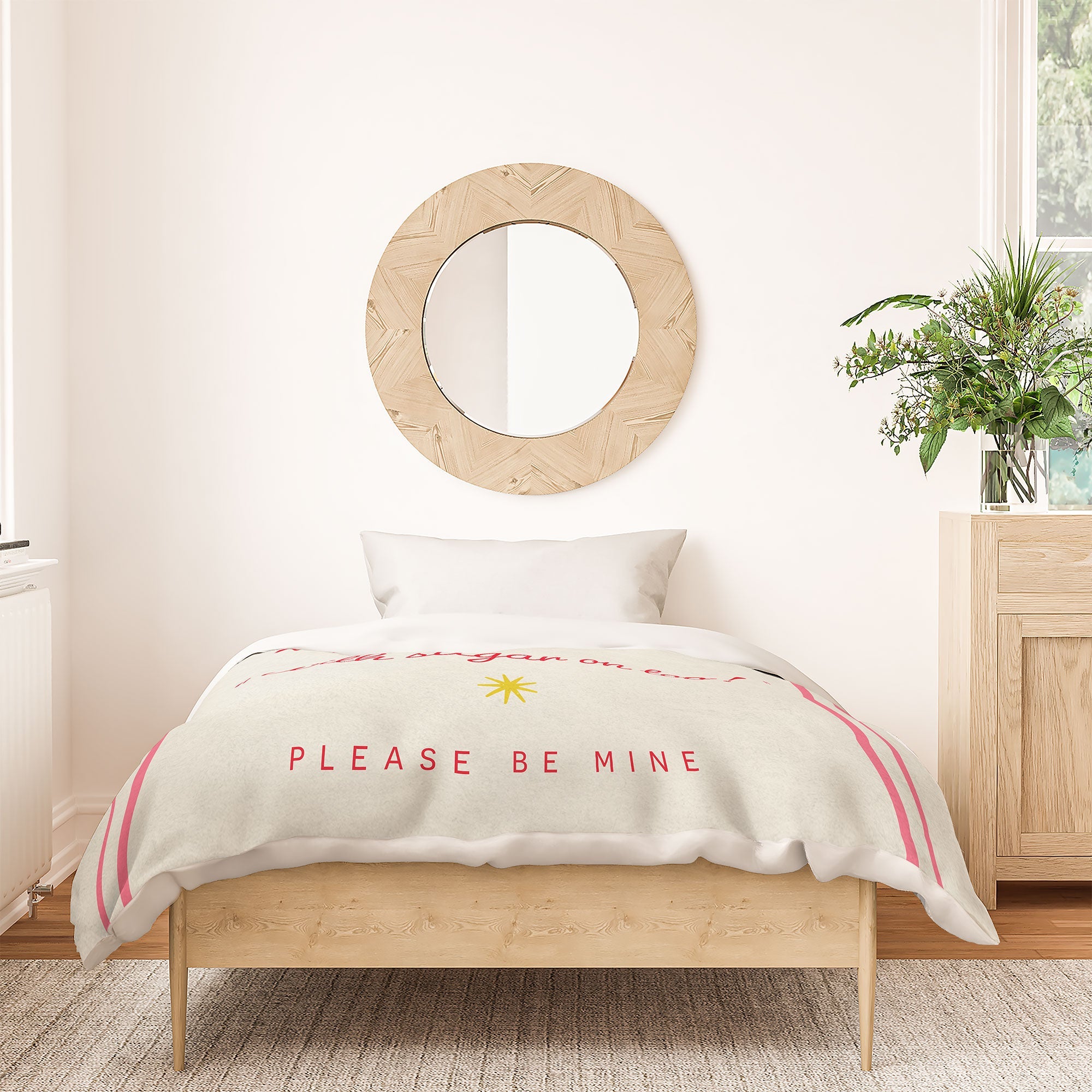 DENY Designs More Amour Duvet Cover