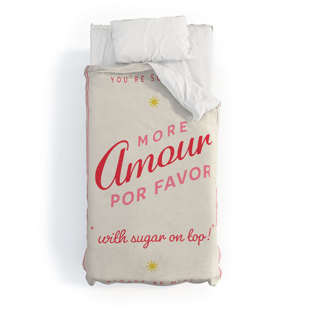 DENY Designs More Amour Duvet Cover