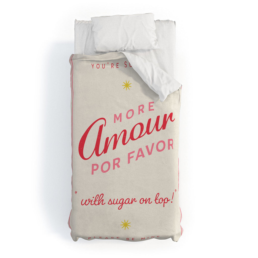 DENY Designs More Amour Duvet Cover