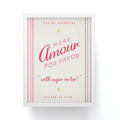 DENY Designs More Amour Framed Mini Art Print