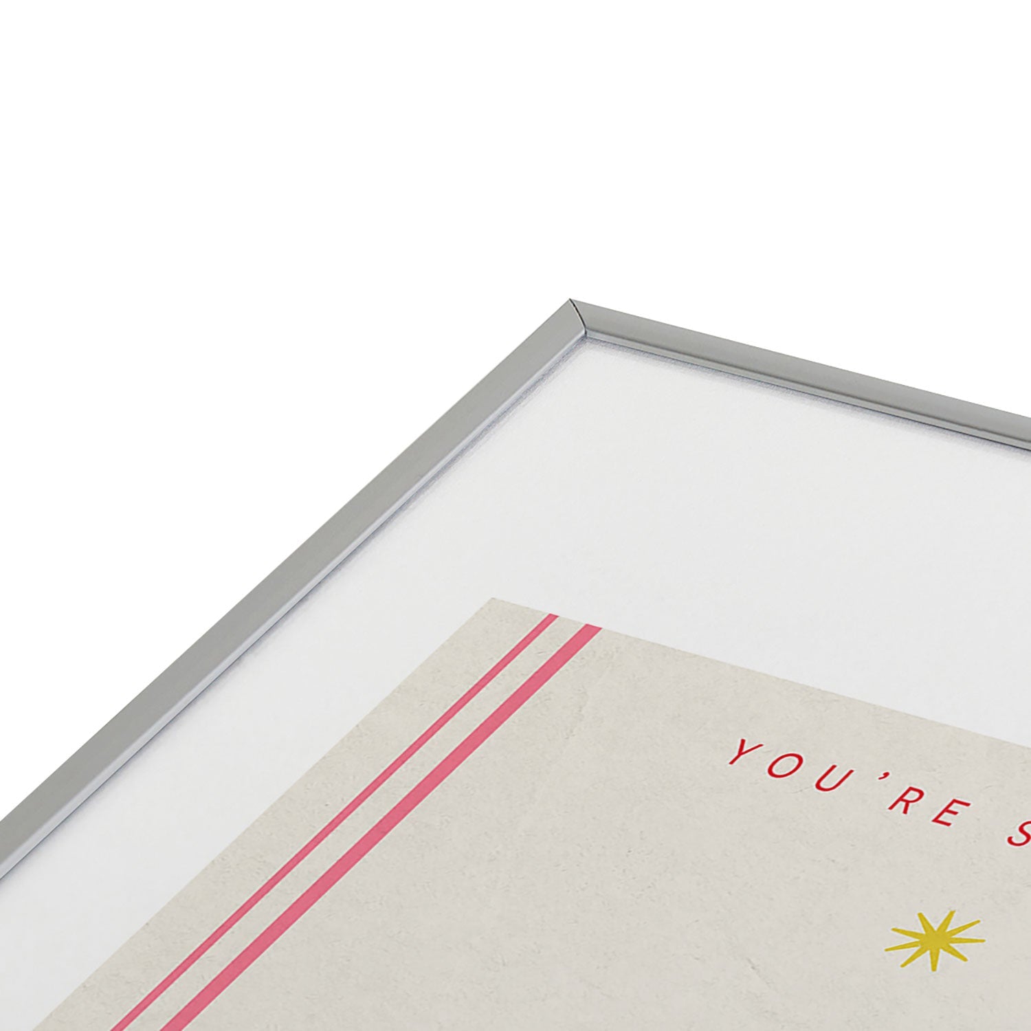 DENY Designs More Amour Metal Framed Art Print