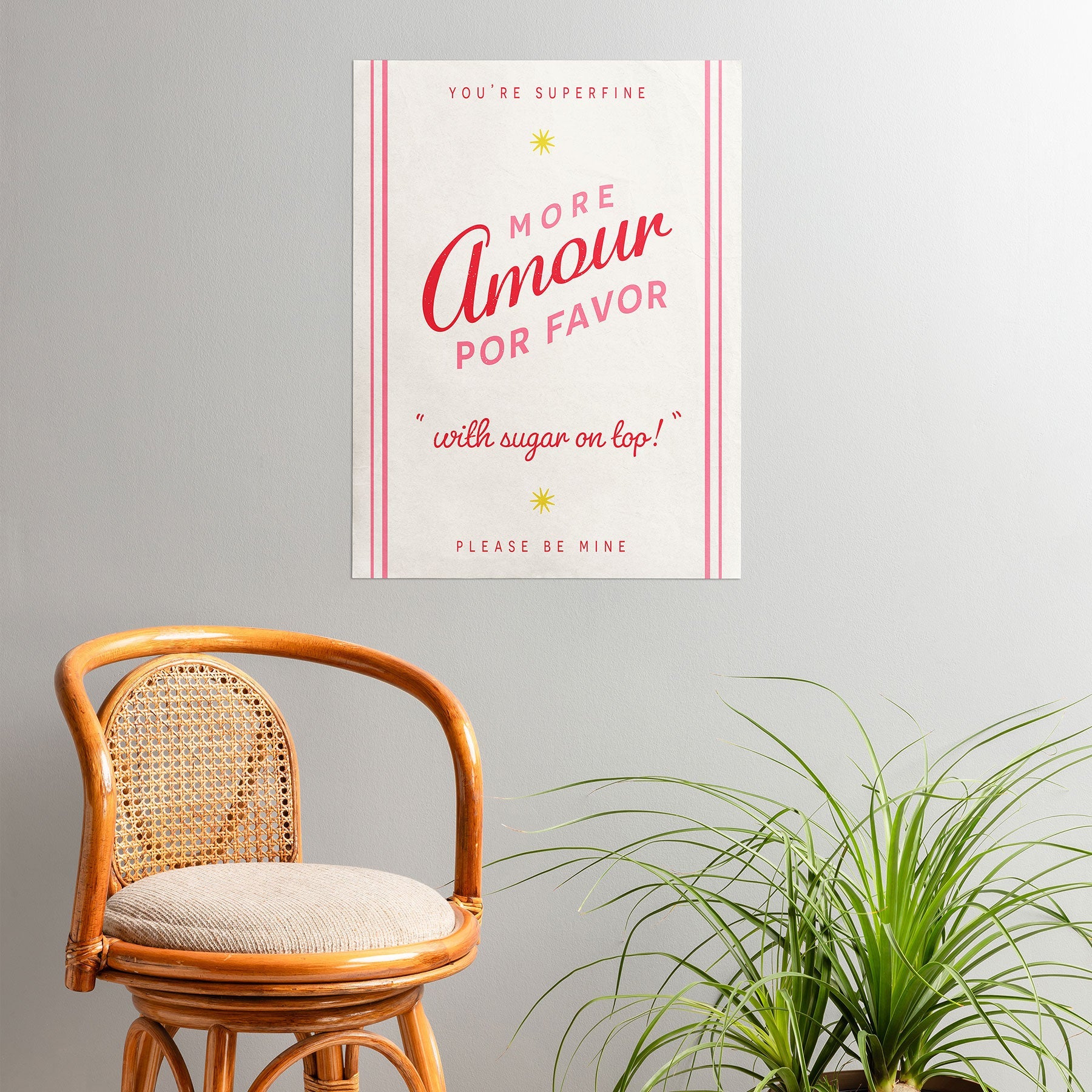 DENY Designs More Amour Poster