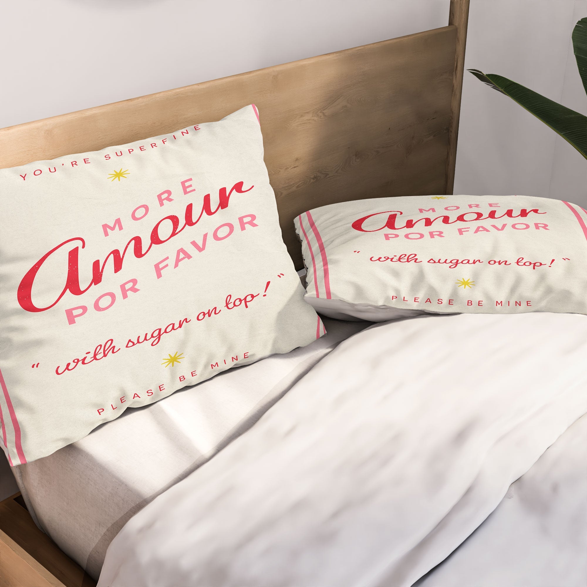 DENY Designs More Amour Pillow Shams