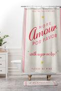 DENY Designs More Amour Shower Curtain And Mat