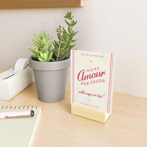 DENY Designs More Amour Mini Art Print