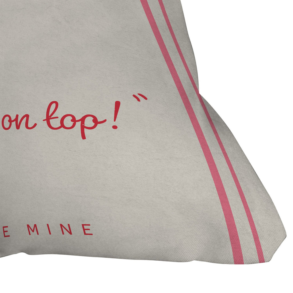 DENY Designs More Amour Outdoor Throw Pillow
