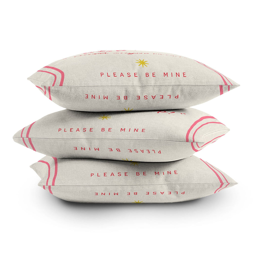 DENY Designs More Amour Outdoor Throw Pillow