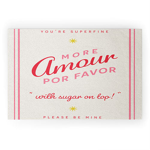 DENY Designs More Amour Welcome Mat