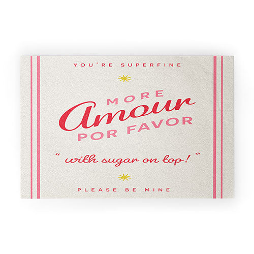 DENY Designs More Amour Welcome Mat