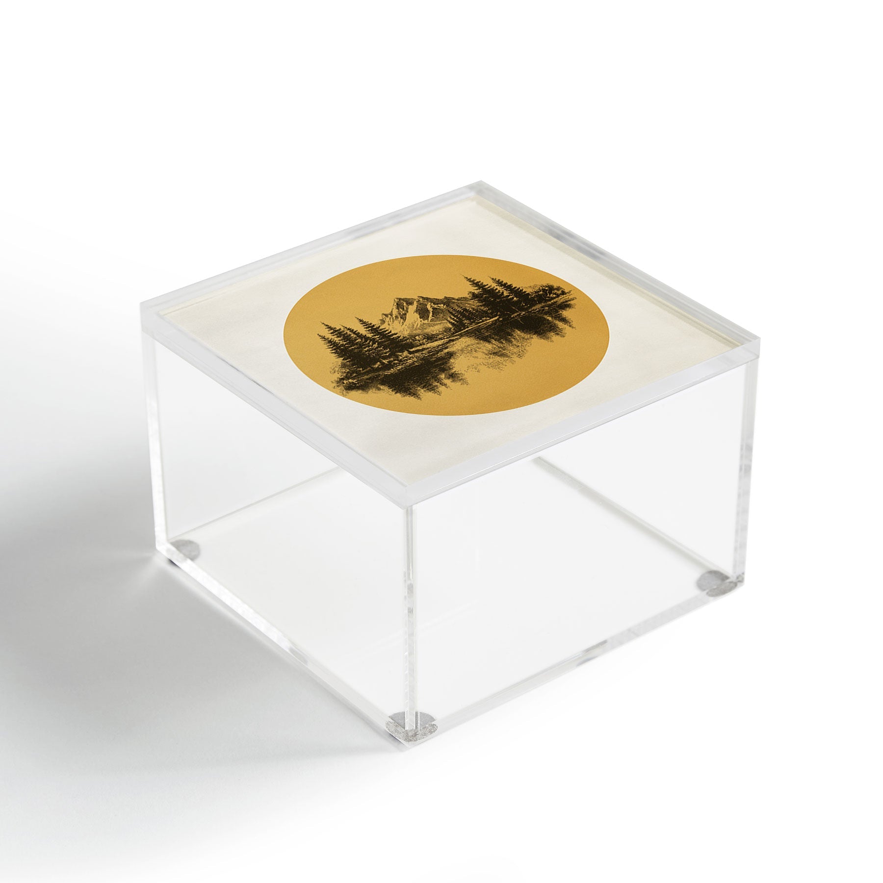 DENY Designs mountain vignette Acrylic Box