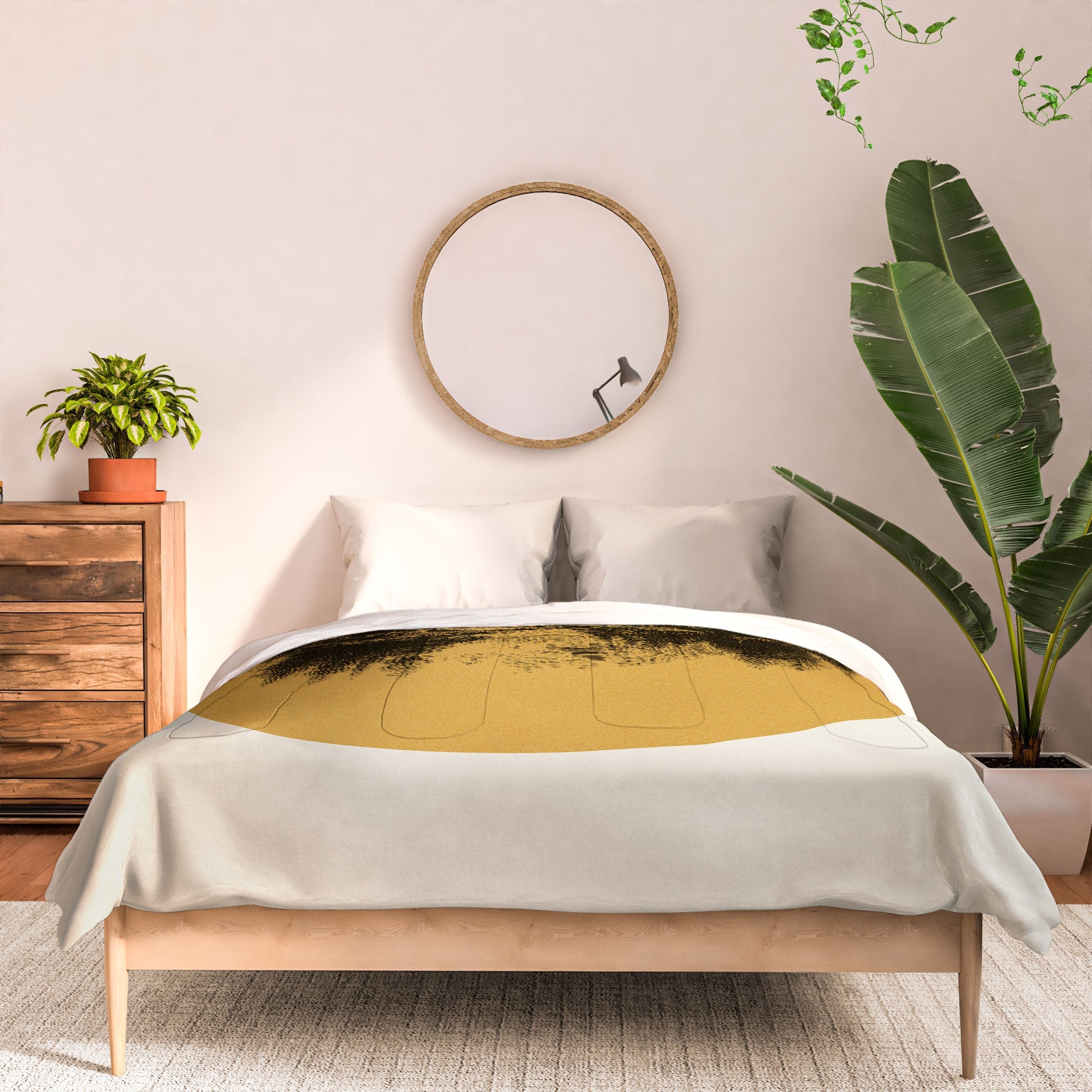 DENY Designs mountain vignette Comforter