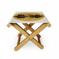 DENY Designs mountain vignette Folding Stool