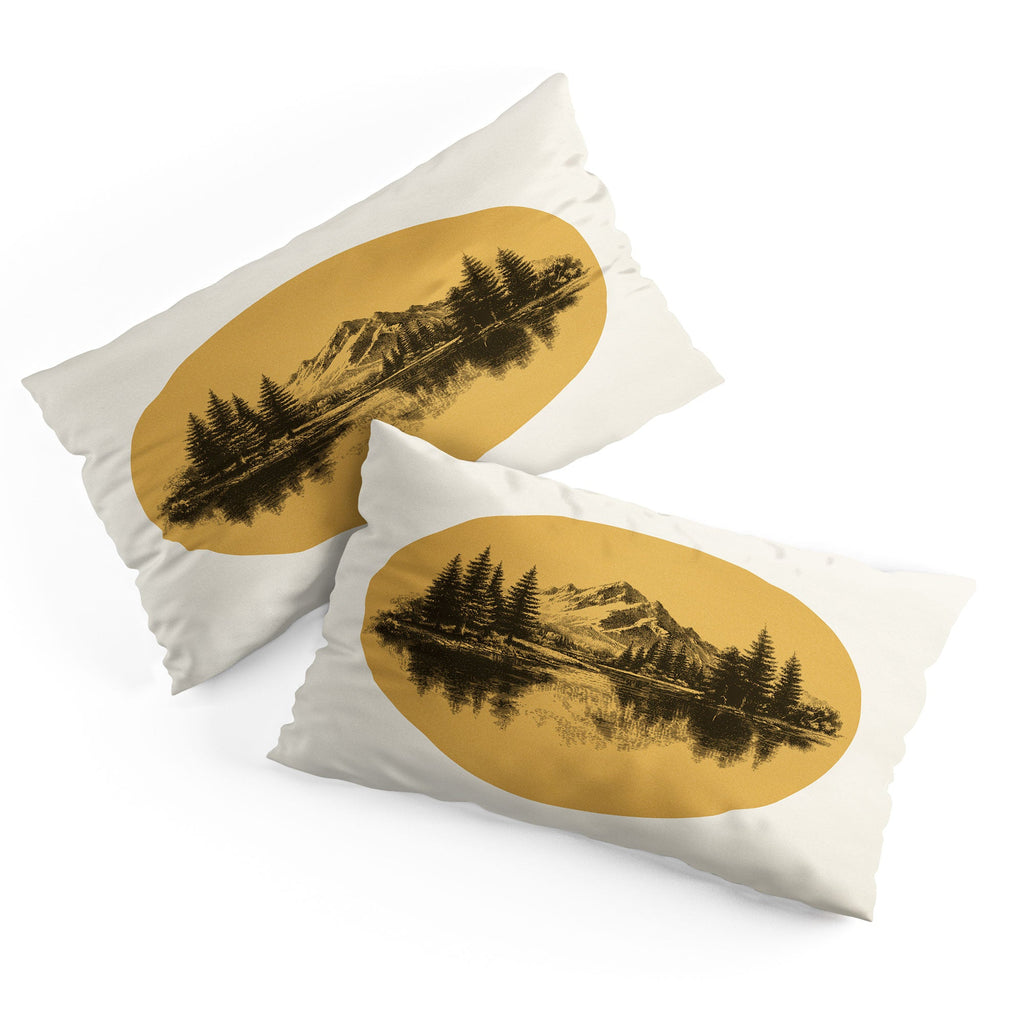 DENY Designs mountain vignette Pillow Shams