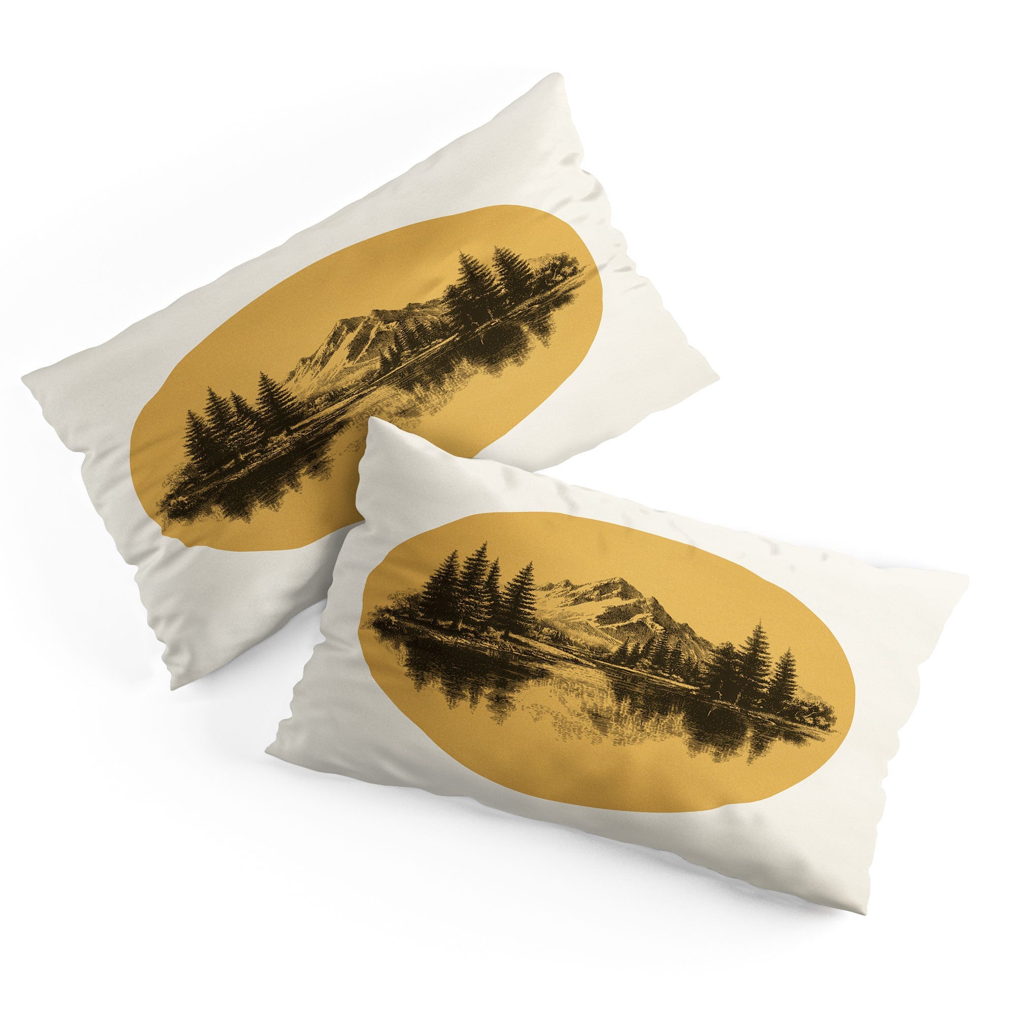 DENY Designs mountain vignette Pillow Shams