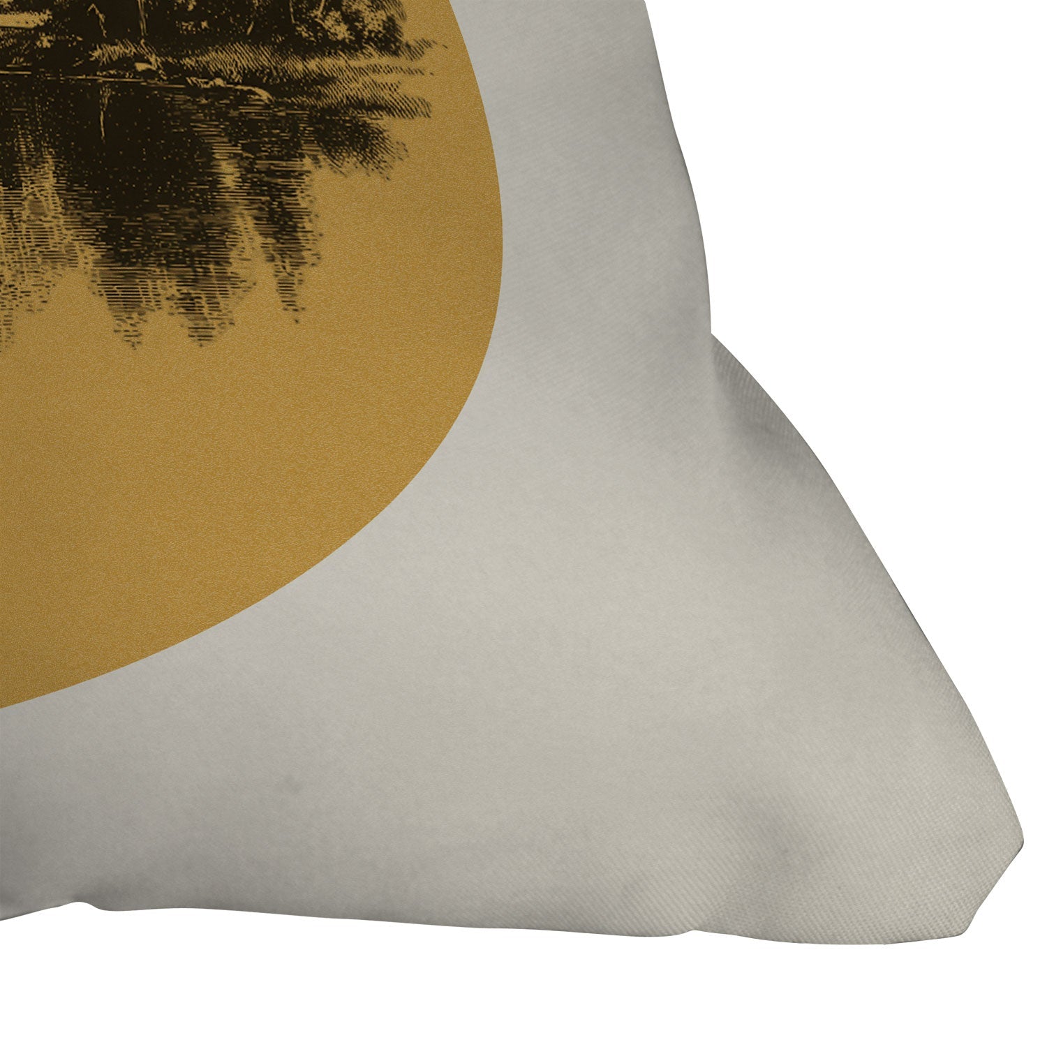 DENY Designs mountain vignette Outdoor Throw Pillow