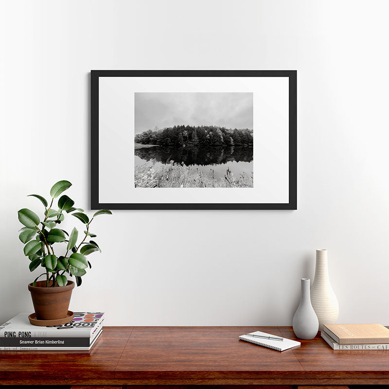 DENY Designs neversink Framed Art Print
