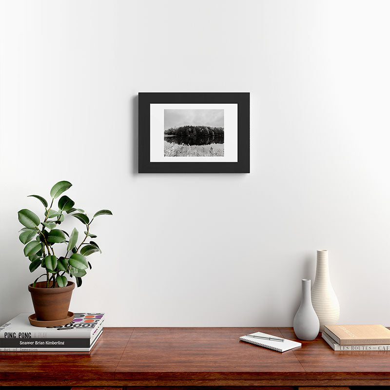 DENY Designs neversink Framed Art Print