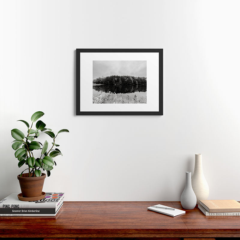 DENY Designs neversink Framed Art Print
