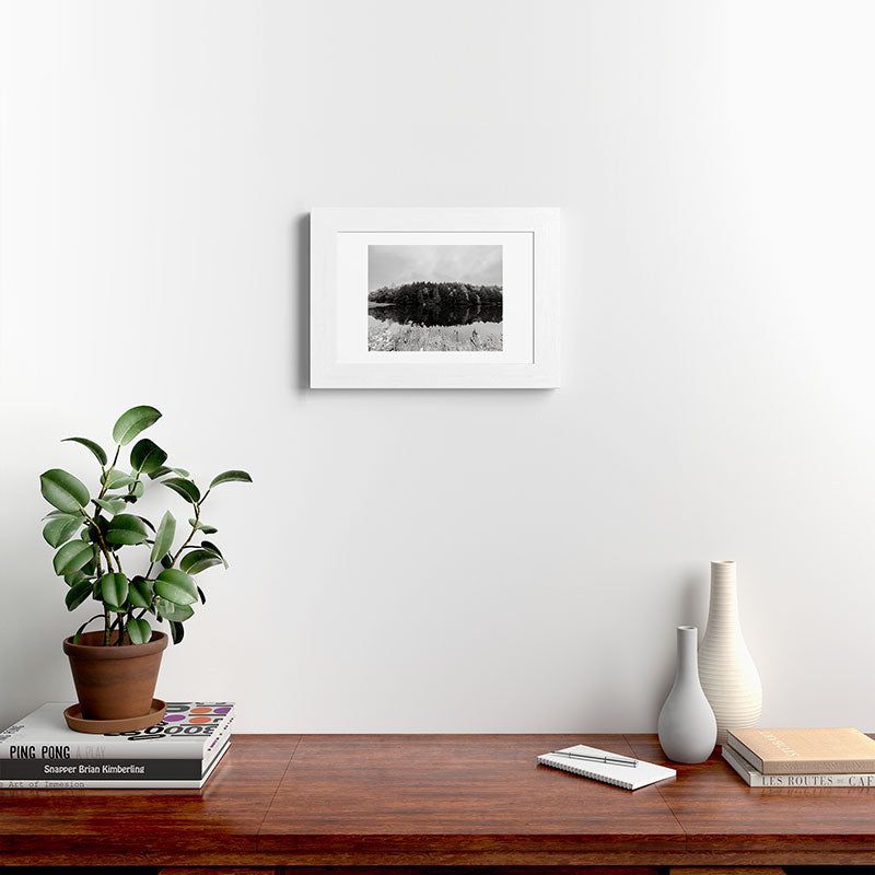 DENY Designs neversink Framed Art Print