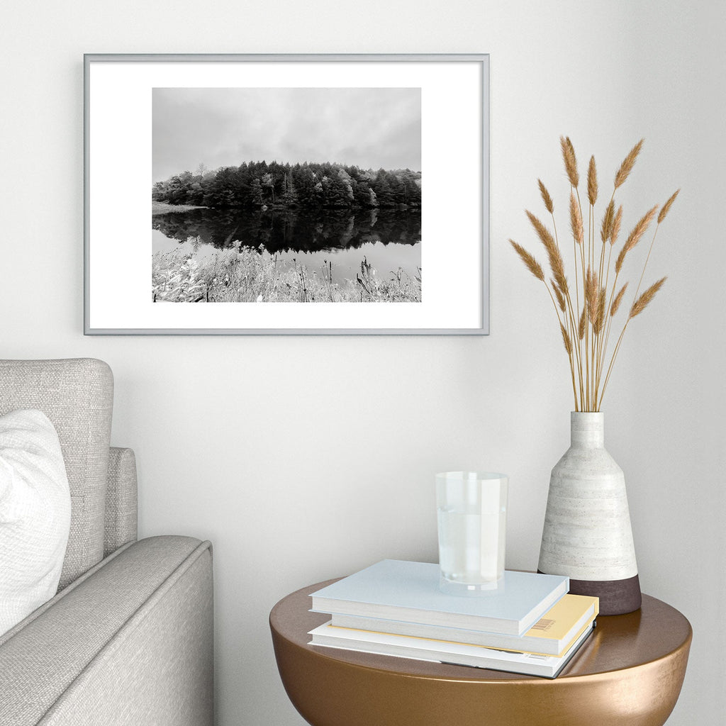 DENY Designs neversink Metal Framed Art Print
