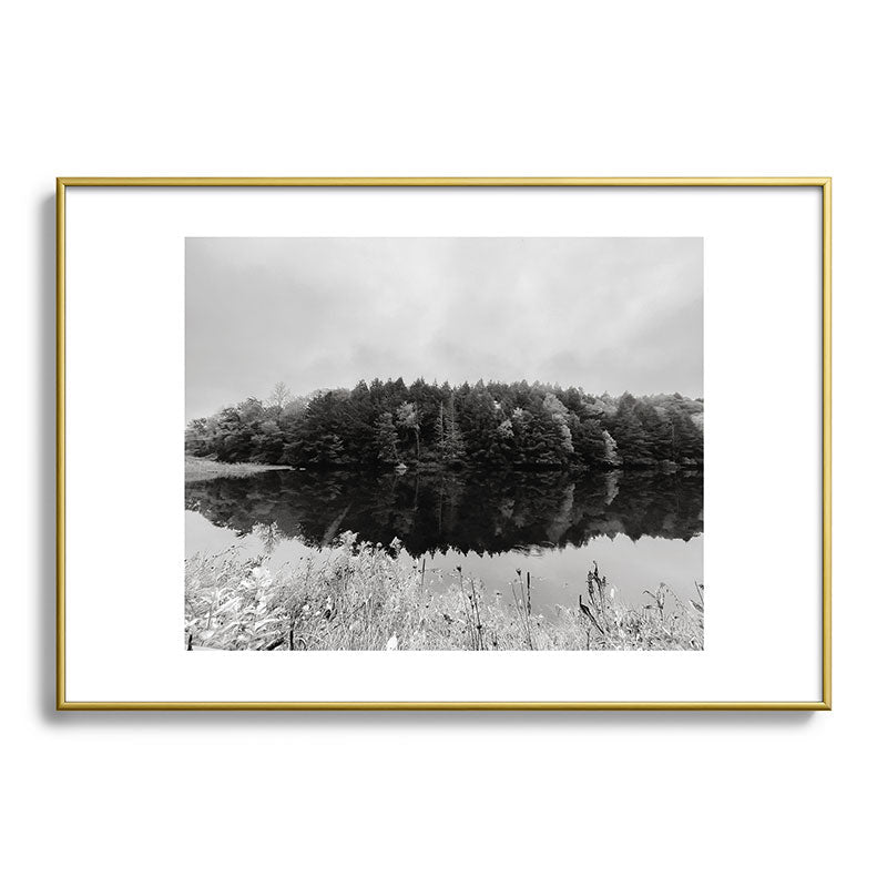 DENY Designs neversink Metal Framed Art Print